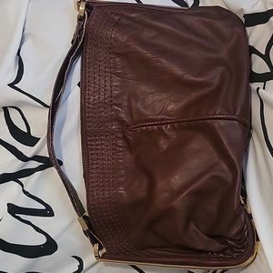RARE Jimmy Choo Alex bag dark burgundy